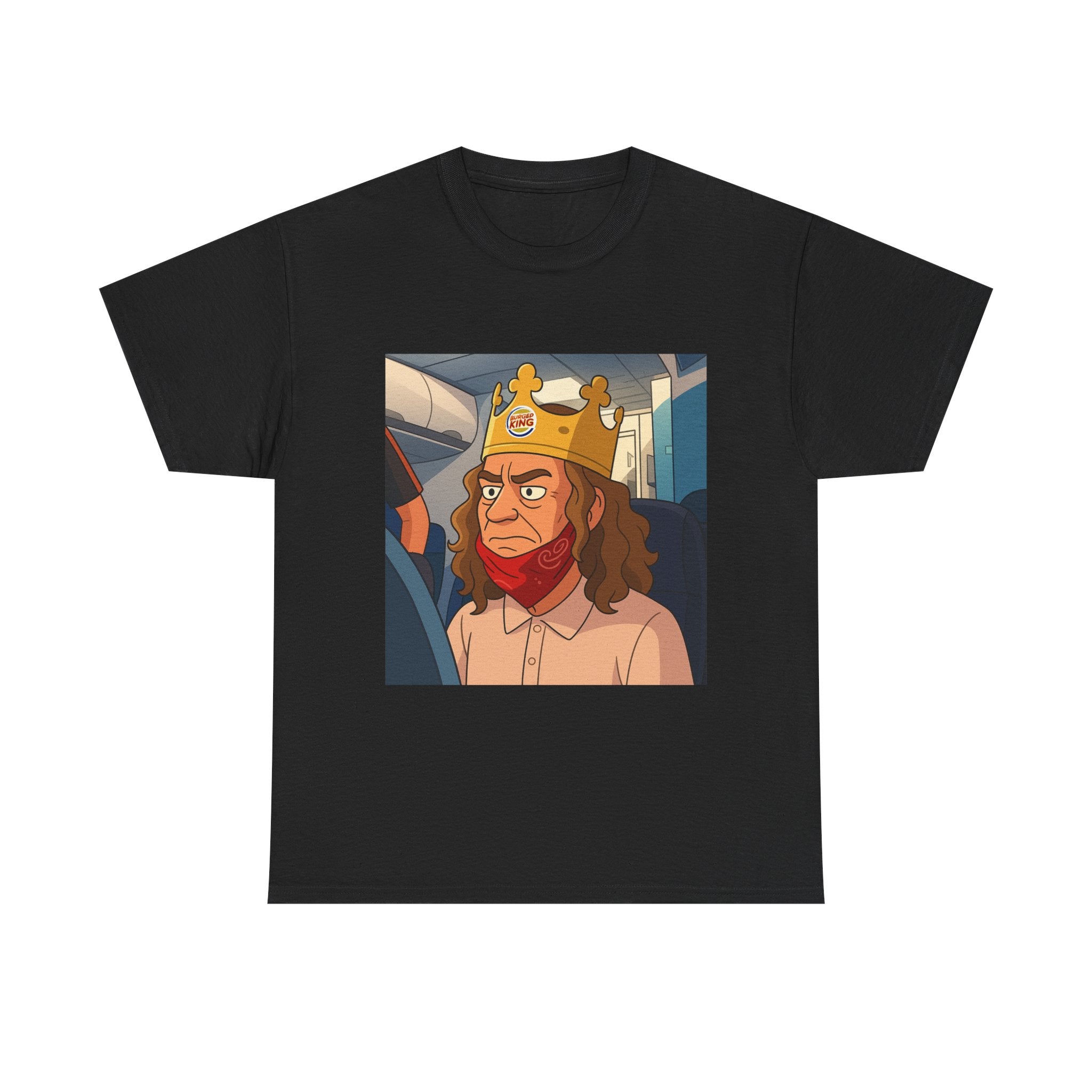 Burger King  Guy Portrait Tee (Man with Crown & Mask)