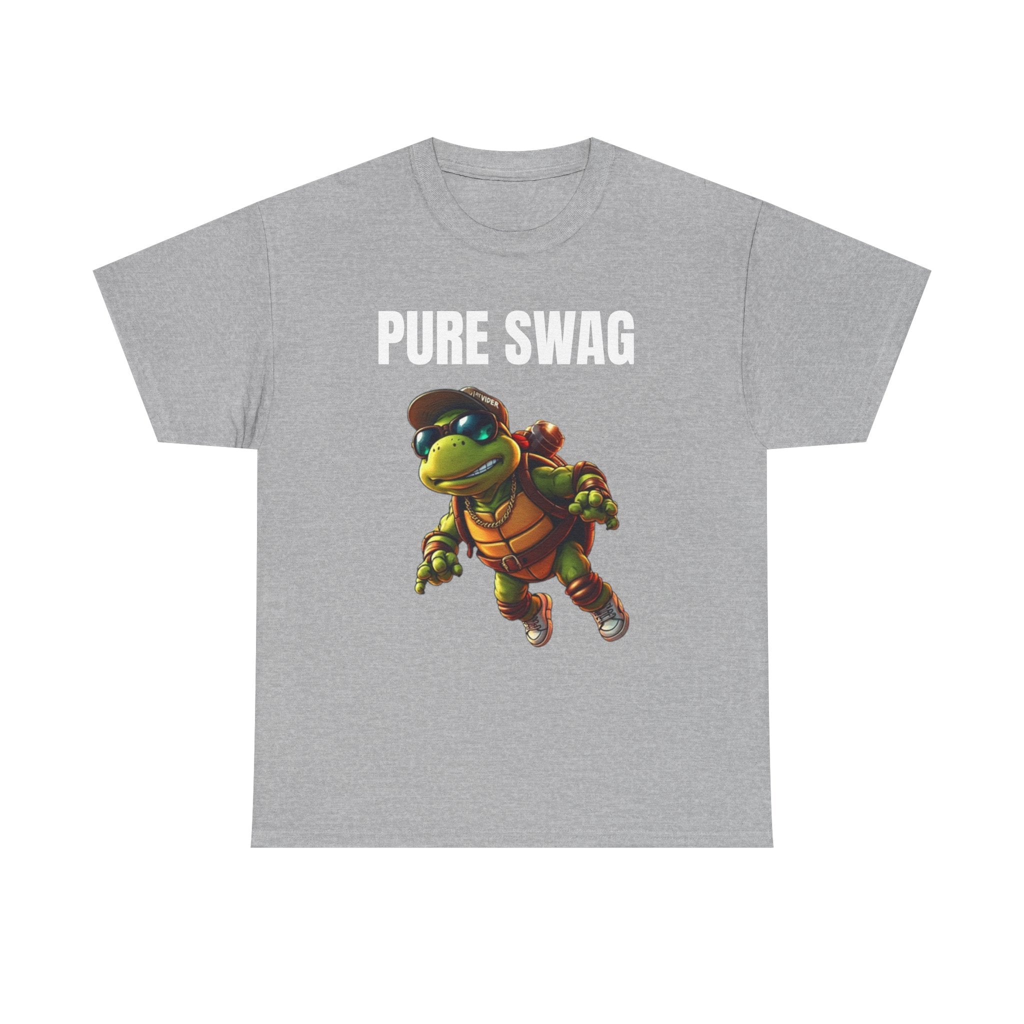 Pure Swag Unisex Heavy Cotton Tee, Cool Graphic Shirt, Retro 90s Style Tee, Casual Wear, Gift for Him/Her