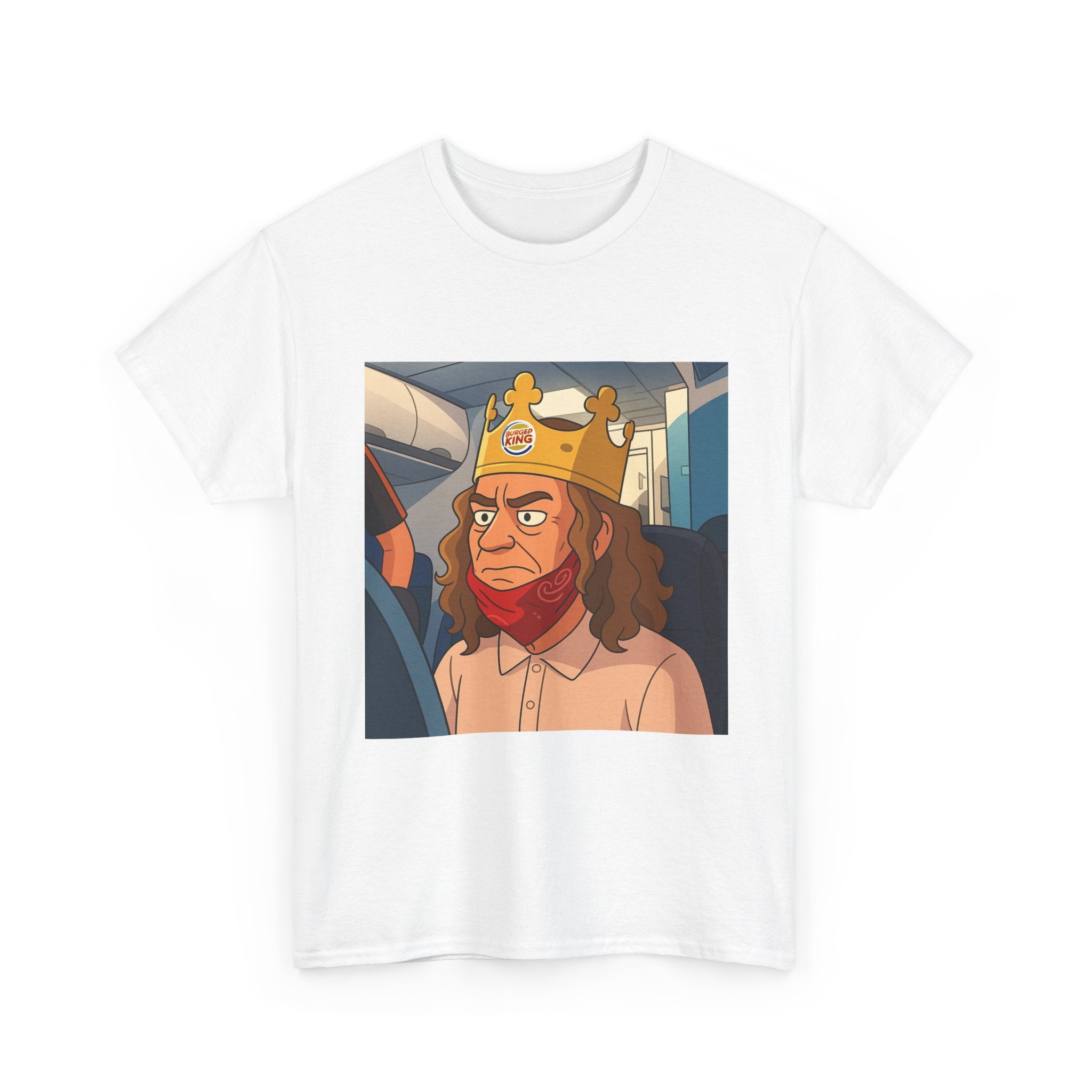 Burger King  Guy Portrait Tee (Man with Crown & Mask)
