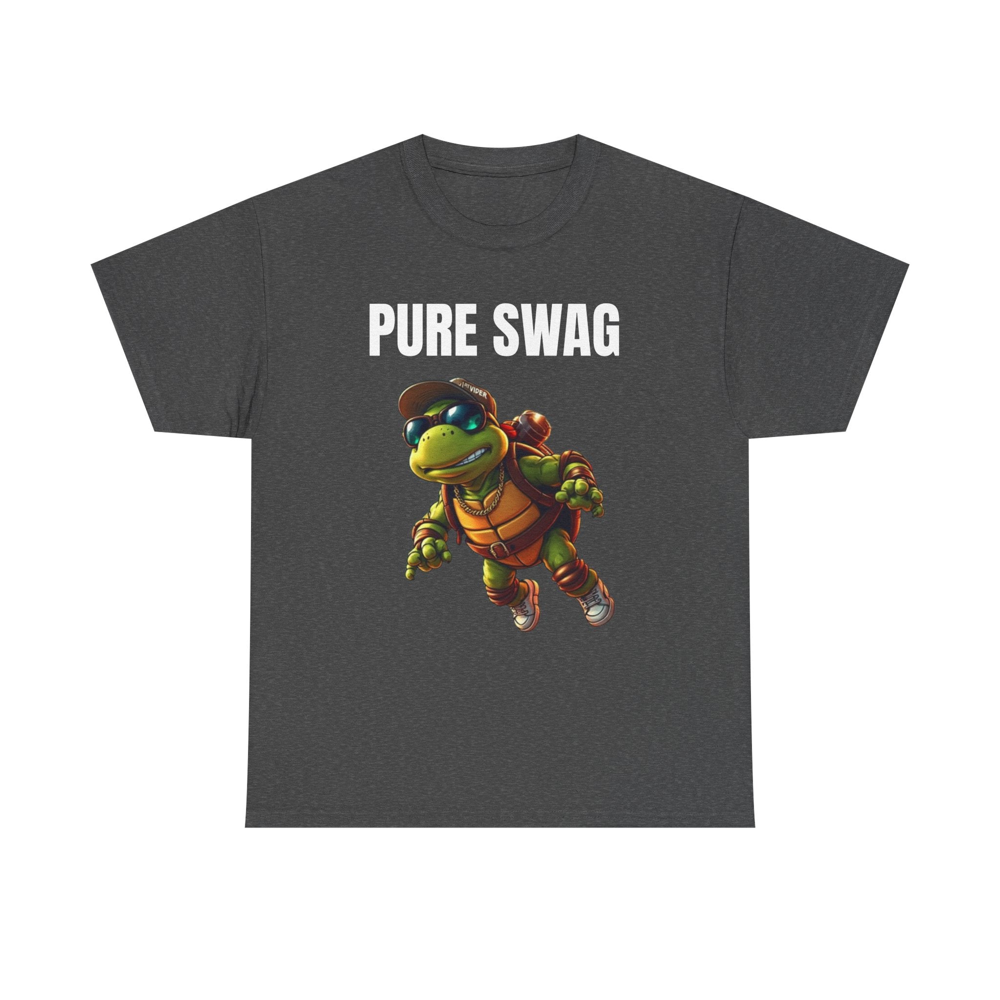 Pure Swag Unisex Heavy Cotton Tee, Cool Graphic Shirt, Retro 90s Style Tee, Casual Wear, Gift for Him/Her