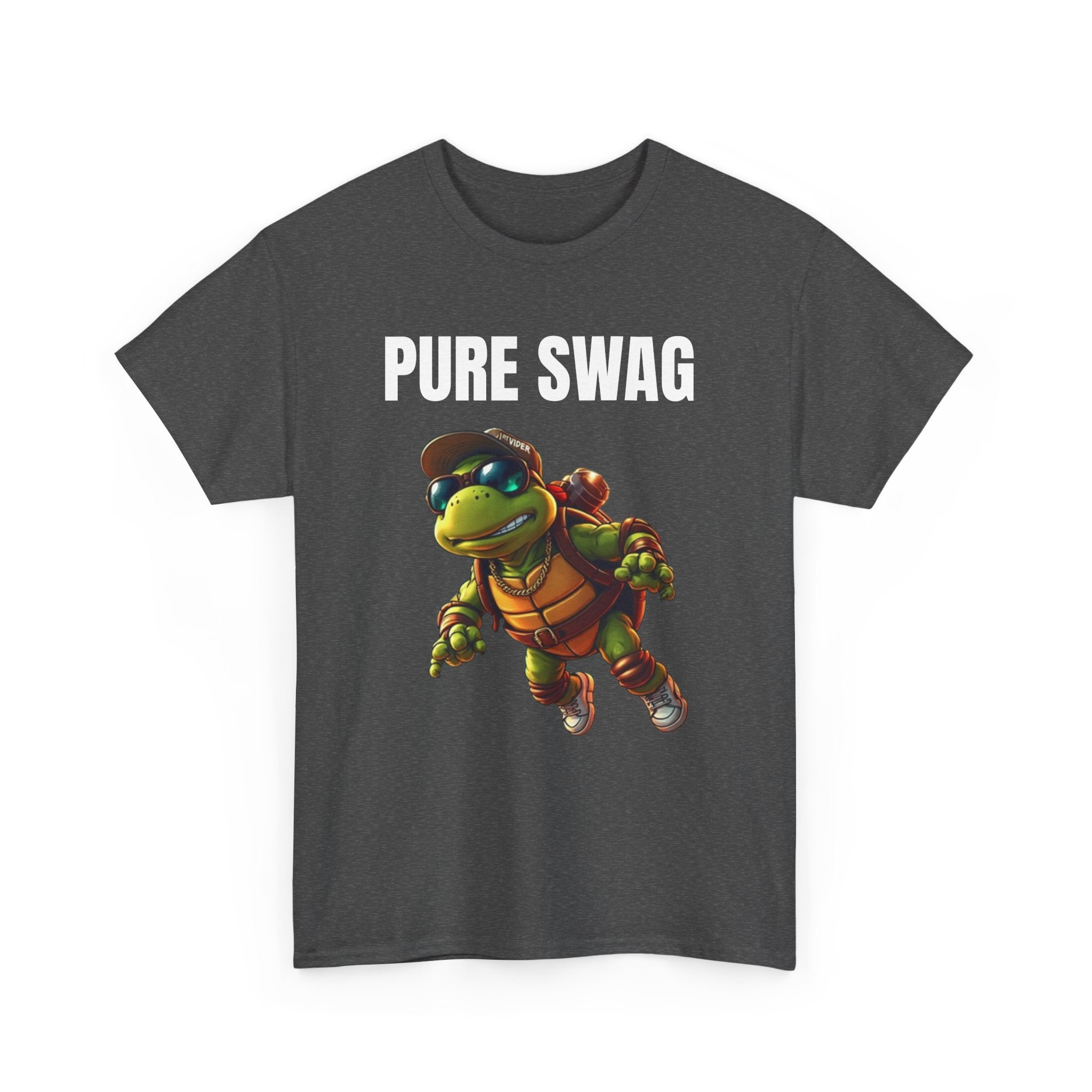 Pure Swag Unisex Heavy Cotton Tee, Cool Graphic Shirt, Retro 90s Style Tee, Casual Wear, Gift for Him/Her