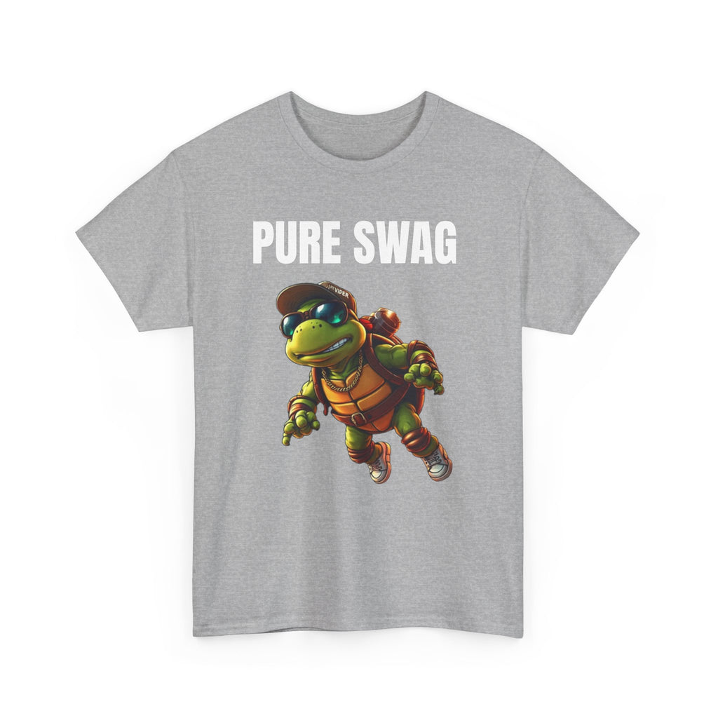 Pure Swag Unisex Heavy Cotton Tee, Cool Graphic Shirt, Retro 90s Style Tee, Casual Wear, Gift for Him/Her