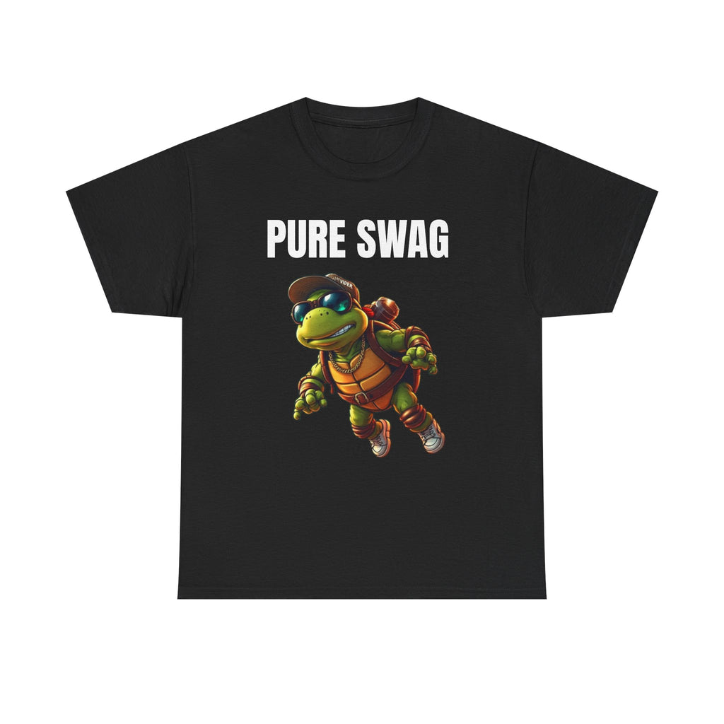 Pure Swag Unisex Heavy Cotton Tee, Cool Graphic Shirt, Retro 90s Style Tee, Casual Wear, Gift for Him/Her